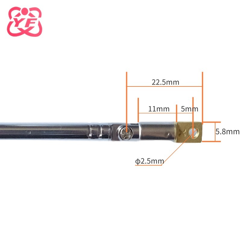 5260 5.5.2-73-3) 10,000 ต่อช่องสีเหลือง ประตูไฟฟ้า รีโมทคอนโทรล ดึงเสาเรือเพื่อยืดเสาอากาศ