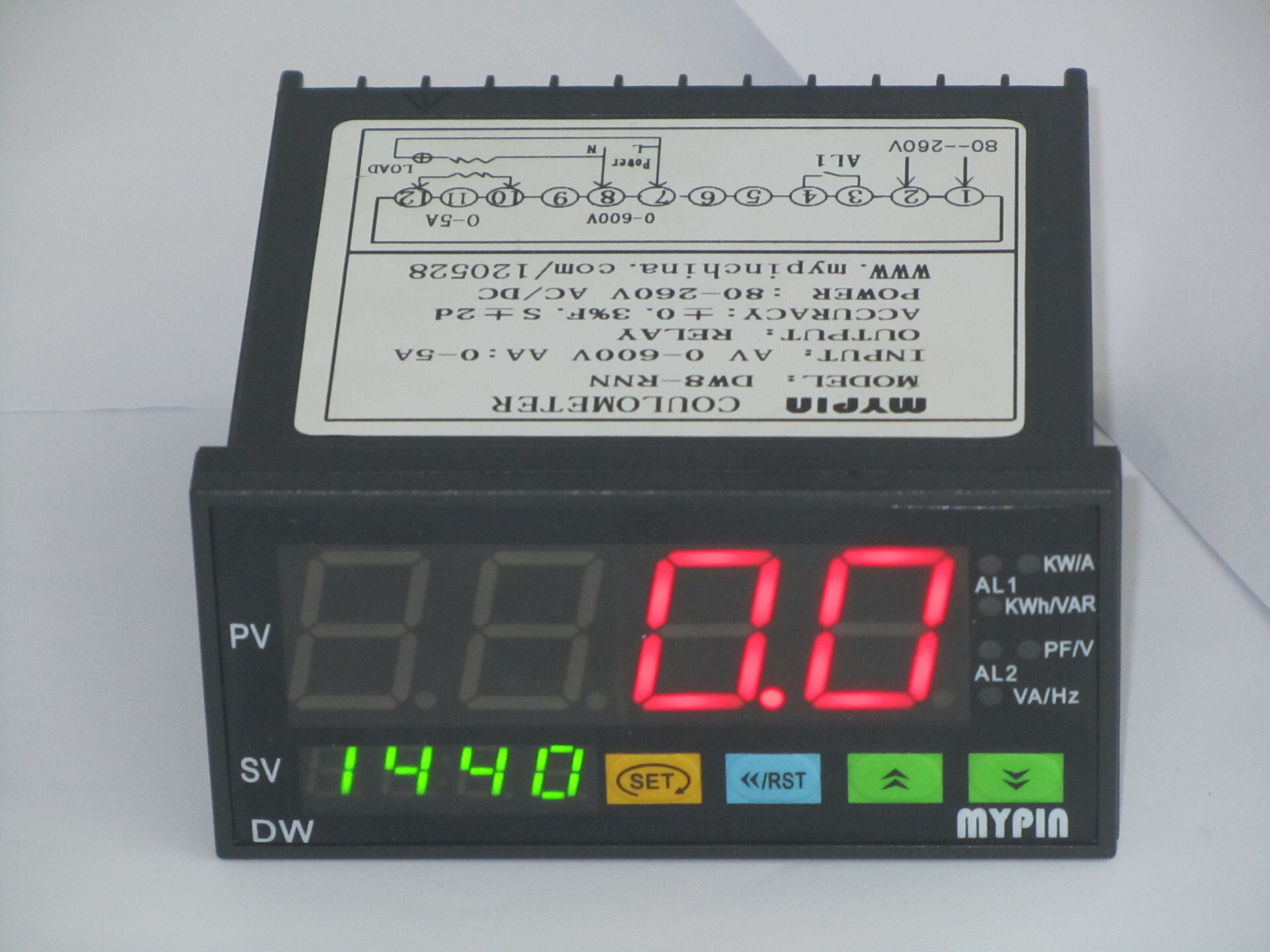 Cash supply current meters, digital current meters, single-phase current meters, current meters, DW series.