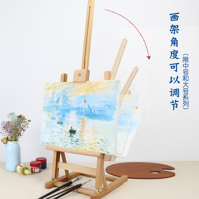 Desktop desktop painting and wooden painting racks, 4k painting boards, straight to the painters