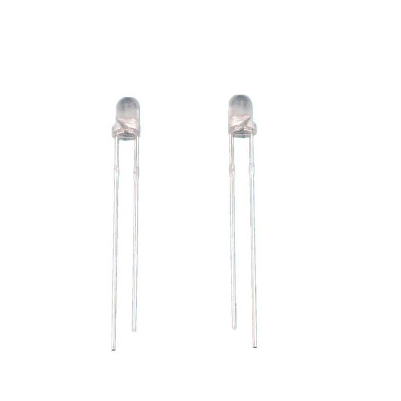 Trình bổ sung Star Hiran 3mm DIP Trong suốt 335-390n sóng UV hạt LED phát sáng