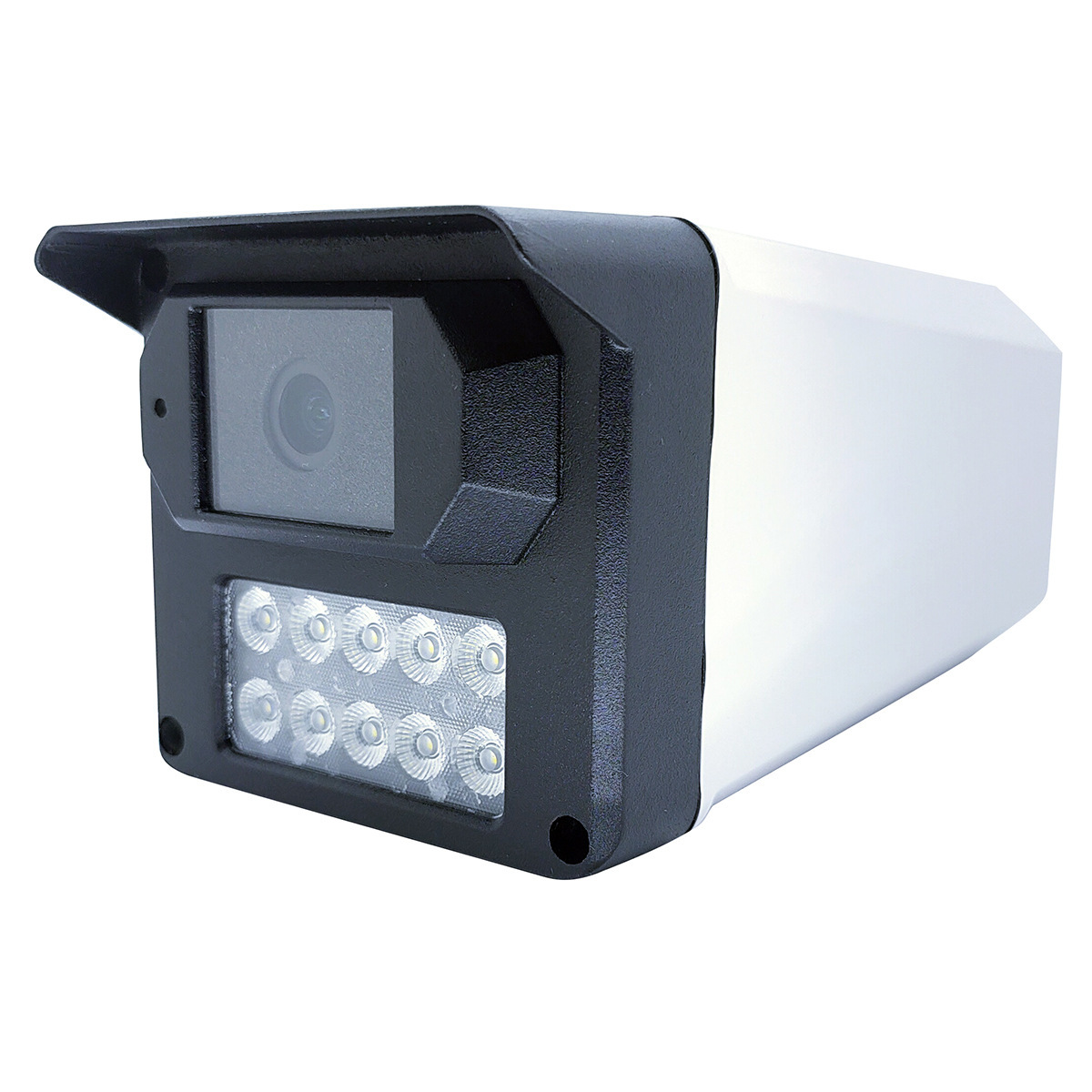 He's got a 10-Light double-light surveillance camera. IP Camera, cable waterproofing outdoors.