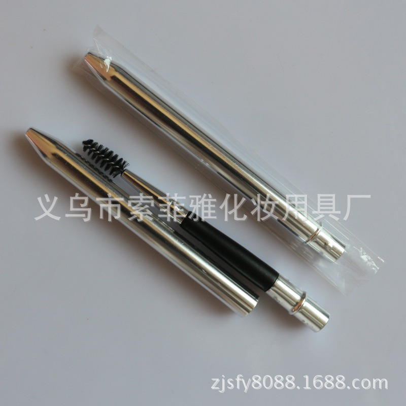 Spiral eyebrow brushing, rocket-branding cap, one-off eyebrow brush, 10.5 cm, hairbrushing.