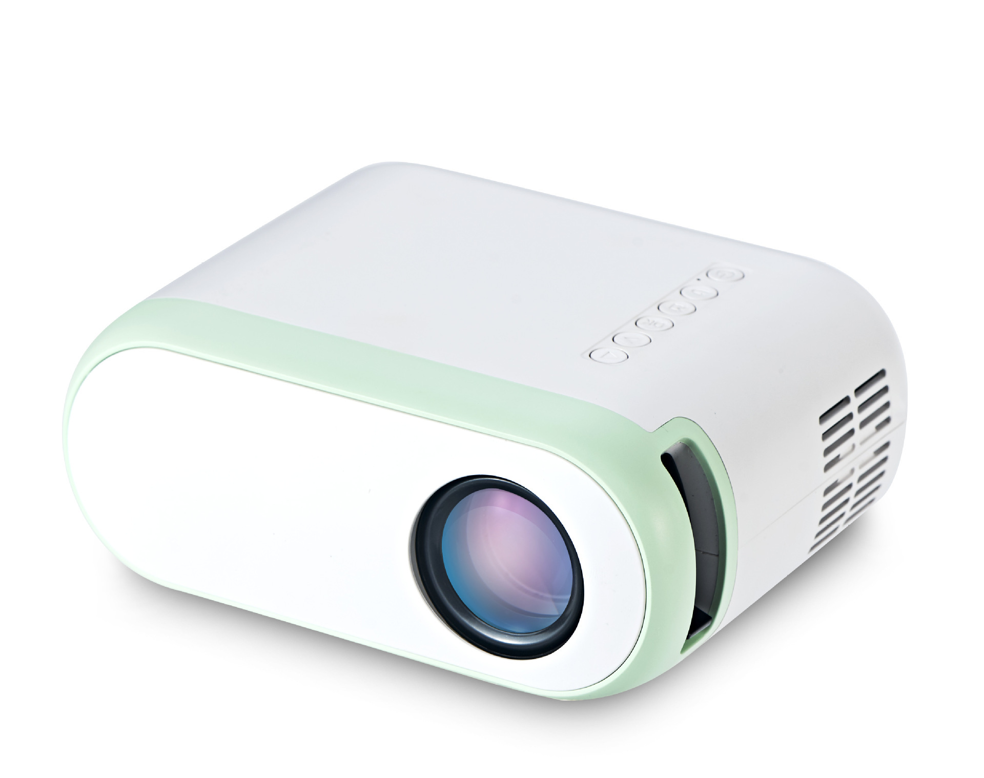 The new LCD family uses the mini-high-resolution projector to carry the Android smart LED projector for direct sale.