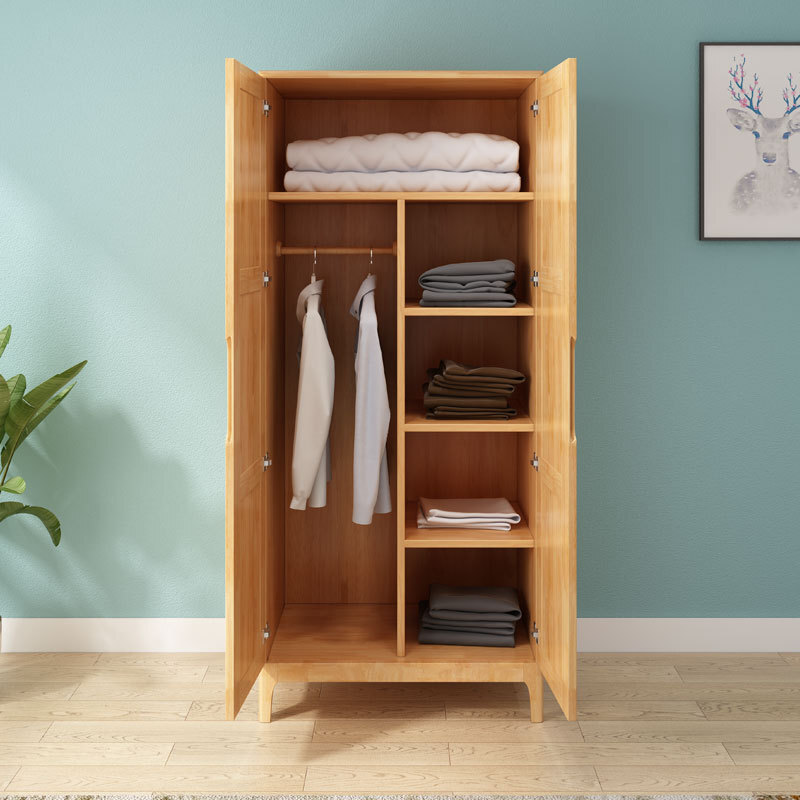 3 small, 4-bedroom closets in modern, simple Nordic closets