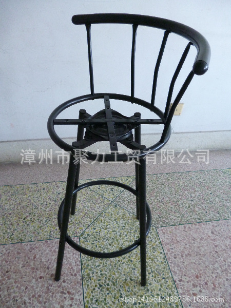 Rotating bar chairs, American bar chairs, open bar chairs, bar chairs, steel pipe furniture