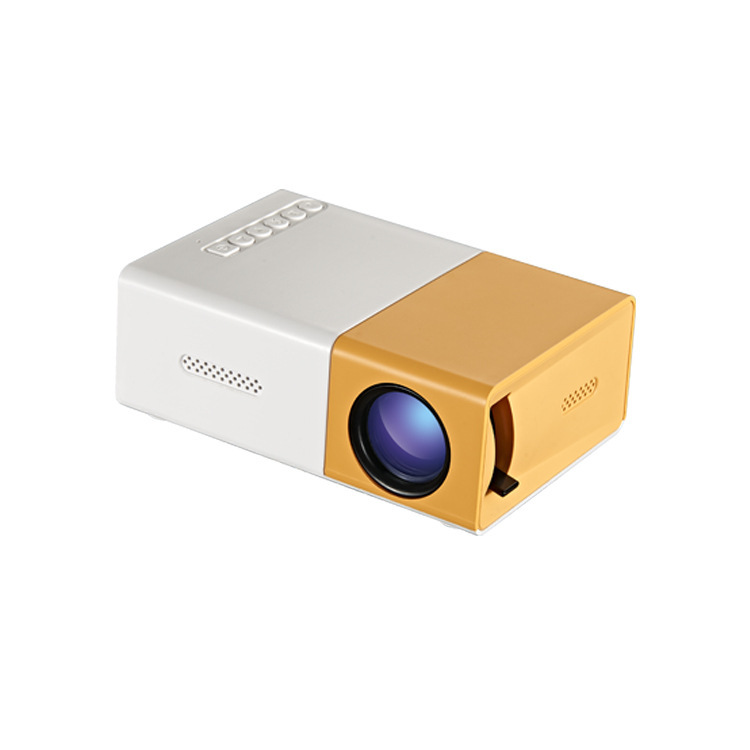 The new YG300 thermally sells 1080 mini projector led with the mini projector company sells yellow and white.