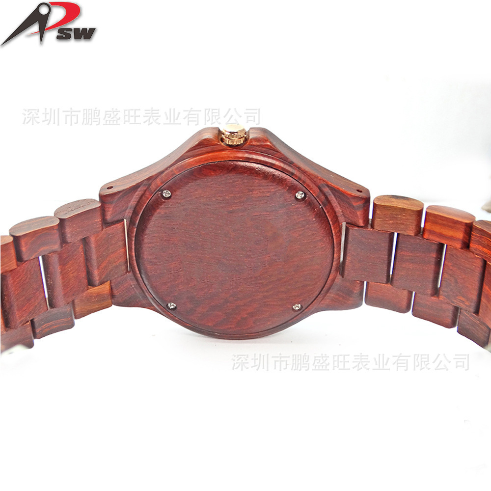 Cross-border electrician specializing in three-eyed multi-purpose all-woodstone foreign trade watches gill Amazon