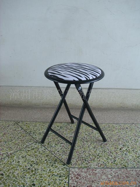 Fashionable zebra stools, folding stools, stools, pipe furniture.