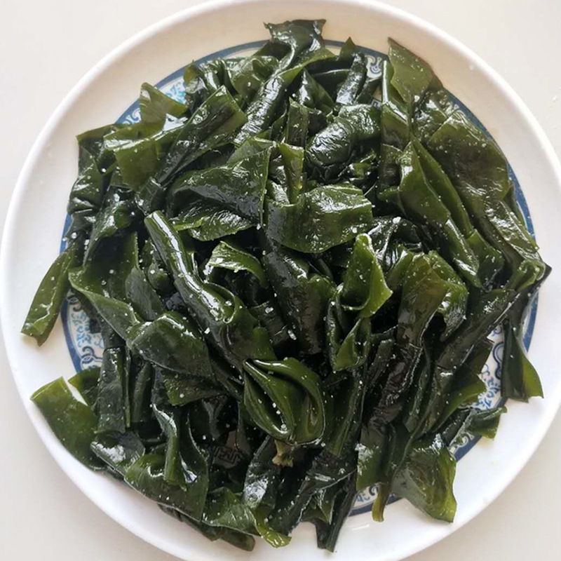 Váy biển Dalian, rong biển muối, rong biển dày, không bị thương và củ cải khô.