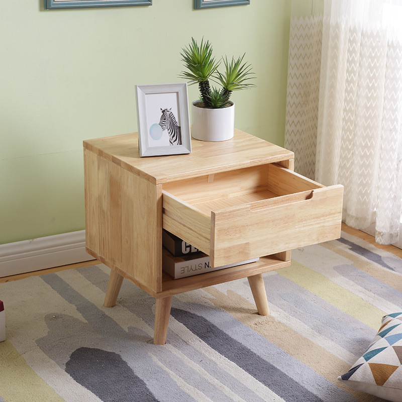 Nordic bedside cabinets, rubber-wood collection cabinets, and modern-day family-bedroom small cabinets.