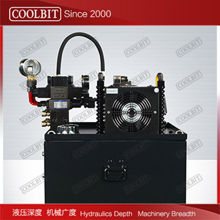 臺灣 COOLBIT 數控機牀液壓系統用 風冷卻器 AL609-CA 液壓換熱器