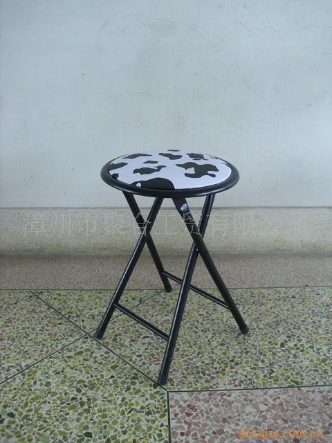 Fashion cow stools, folding chairs, little folding chairs, steel pipe furniture