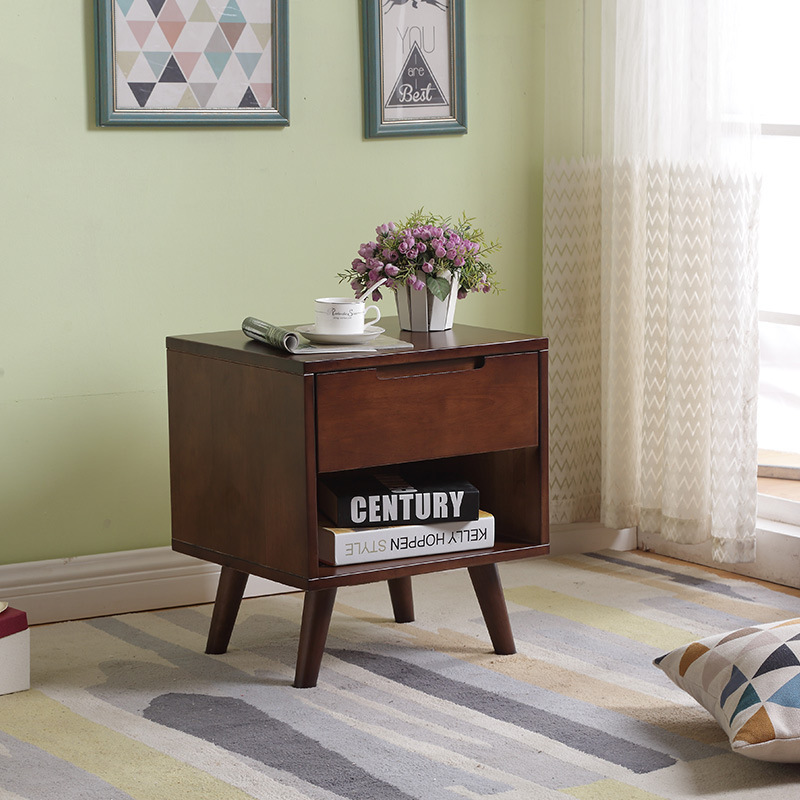 Nordic bedside cabinets, rubber-wood collection cabinets, and modern-day family-bedroom small cabinets.