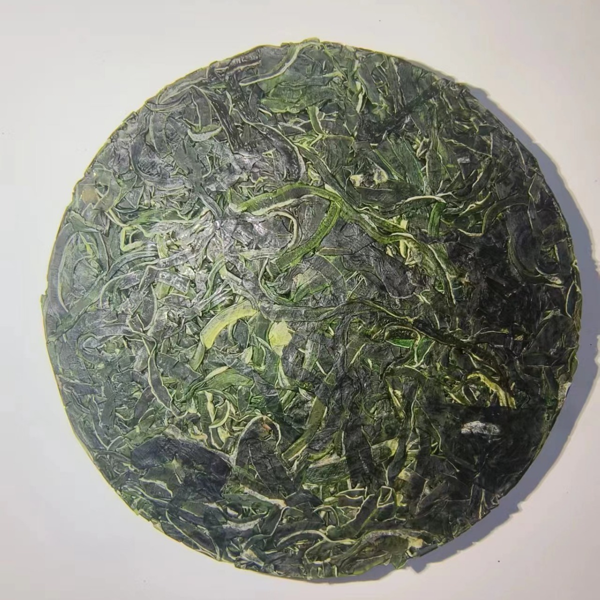 Rong biển khô và nén.