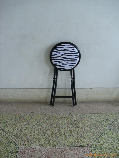 Fashionable zebra stools, folding stools, stools, pipe furniture.