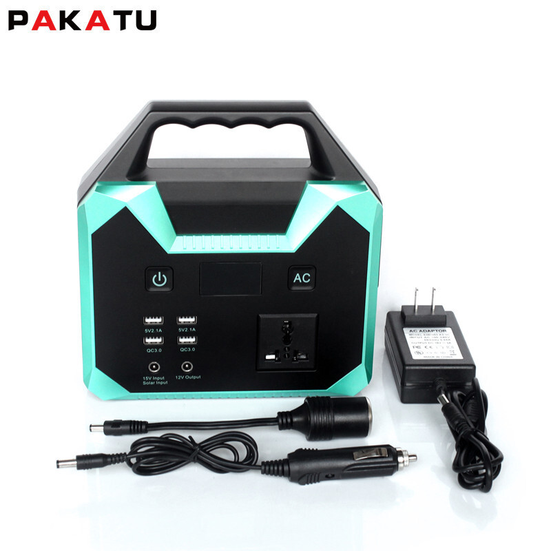 Multifunctional portable mobile storage power source 100w 220v 110v auto reverser power out-of-house emergency