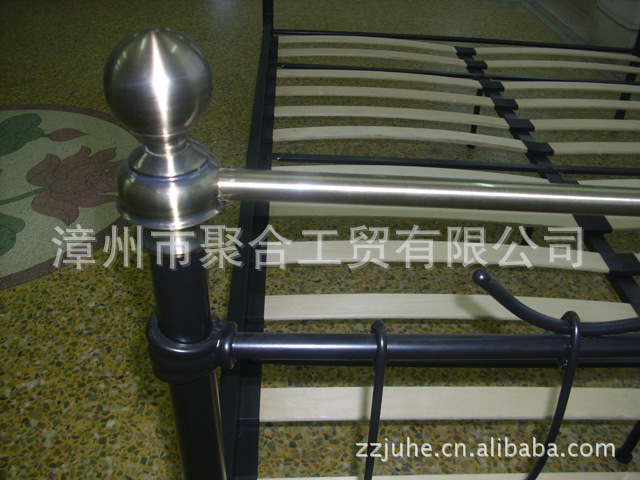 American iron bed, craft bed, iron bed, double iron bed, steel pipe furniture