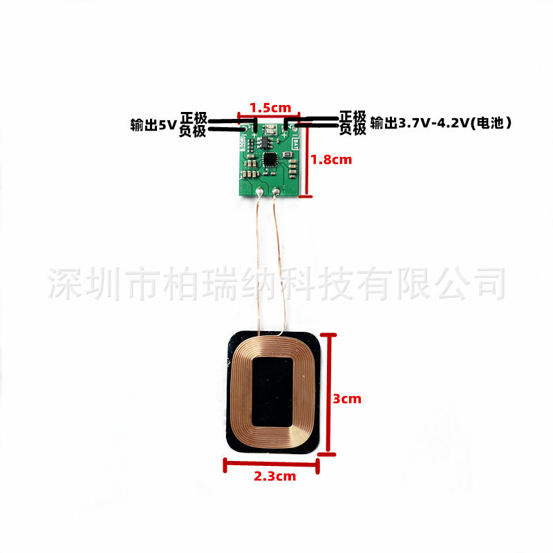 Wireless charge module for lithium batteries with an electric toothbrusher smart enough to wear a wireless charge module