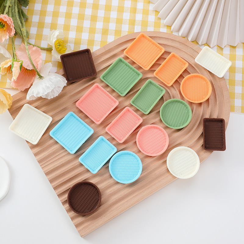 Nhiệt độ qua hàng rào bắt chước một chiếc bình hình chữ nhật hình chữ nhật nhỏ khay trái cây trẻ em băng qua nhà đồ chơi