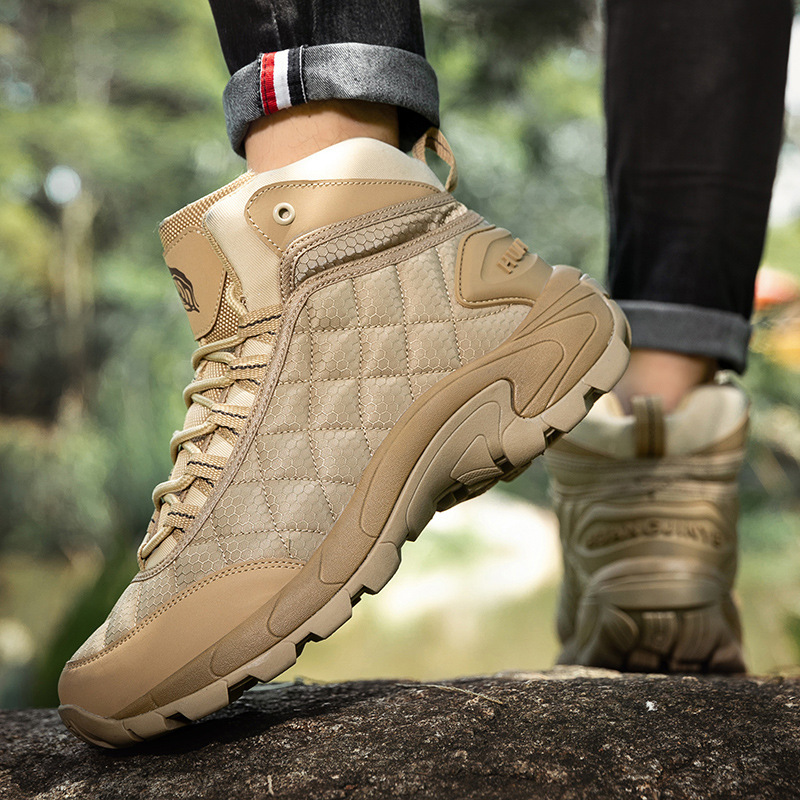 Amazon fast sells 2023 new outdoor shoes, field shoes, large-sized men, desert shoes.
