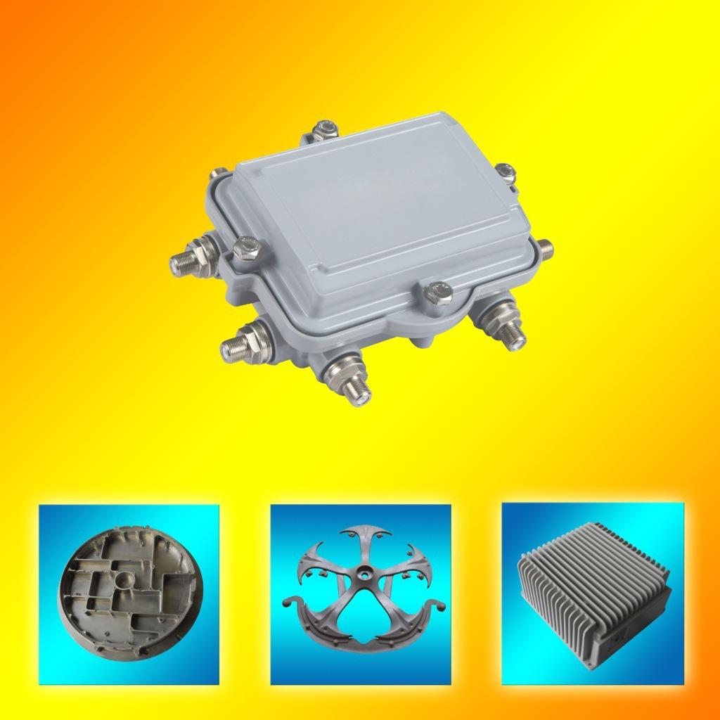 Aluminium alloy 5G communications cast cavity/G communications microwave body cavity/G bulker aluminium cast opening