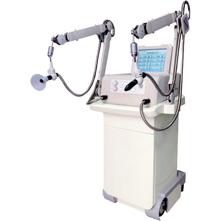 The Chinese computer pain treatment machine quickly treats pain in the neck and leg.