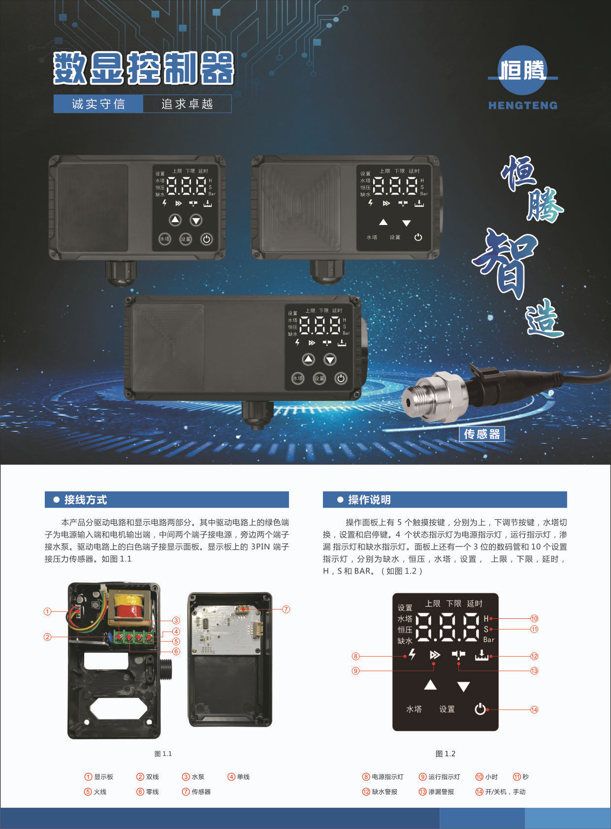 Constantly tentacled digital smart pump controller