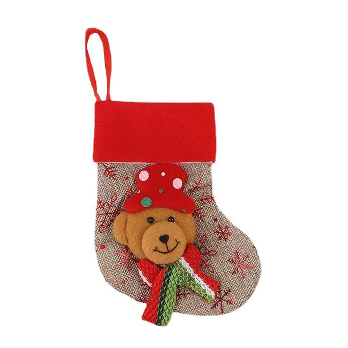 Christmas Sox Christmas gift bag, Christmas tree hanger.