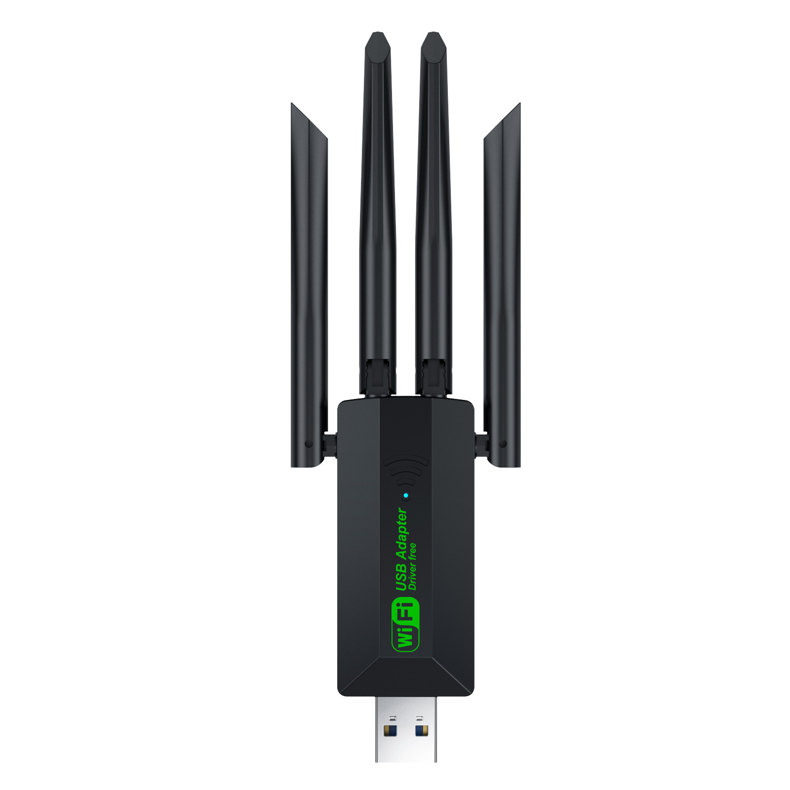 New USB 4-ray wireless card, double-frequency 2.4G/5G network card, desktop card