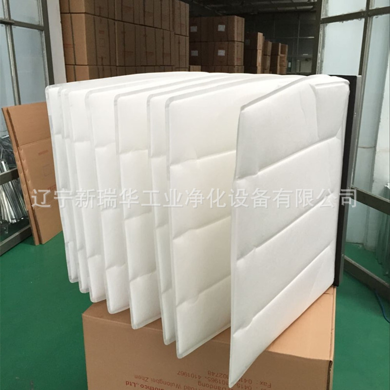 F6 Melting bag filter filters, green wind mass, low resistance.