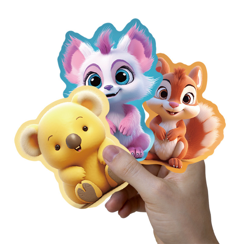 50 lần xuyên qua thứ tự 3D với những nhãn dán và nhãn dán cho những viên nước kỳ lạ.