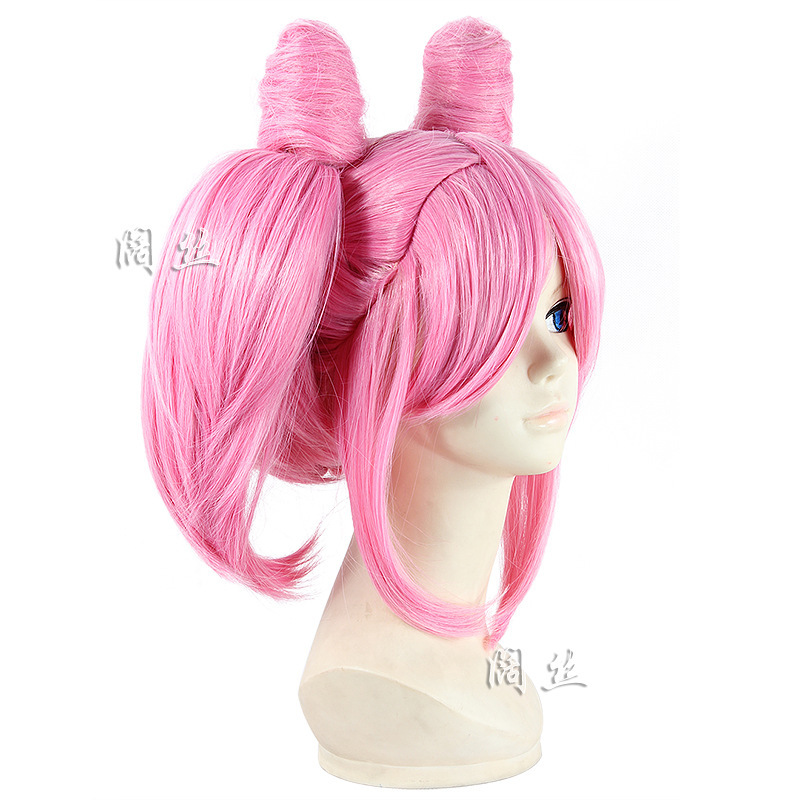 WB231 소녀 스카우트 - Little Rabbit, Chibi Usa-style 가발, 만화 COS 가발