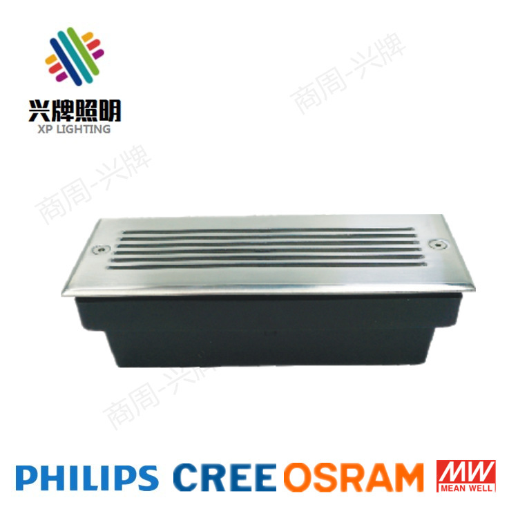 One W3W stainless steel cow eyelighted LED-bed-lighted plaza.