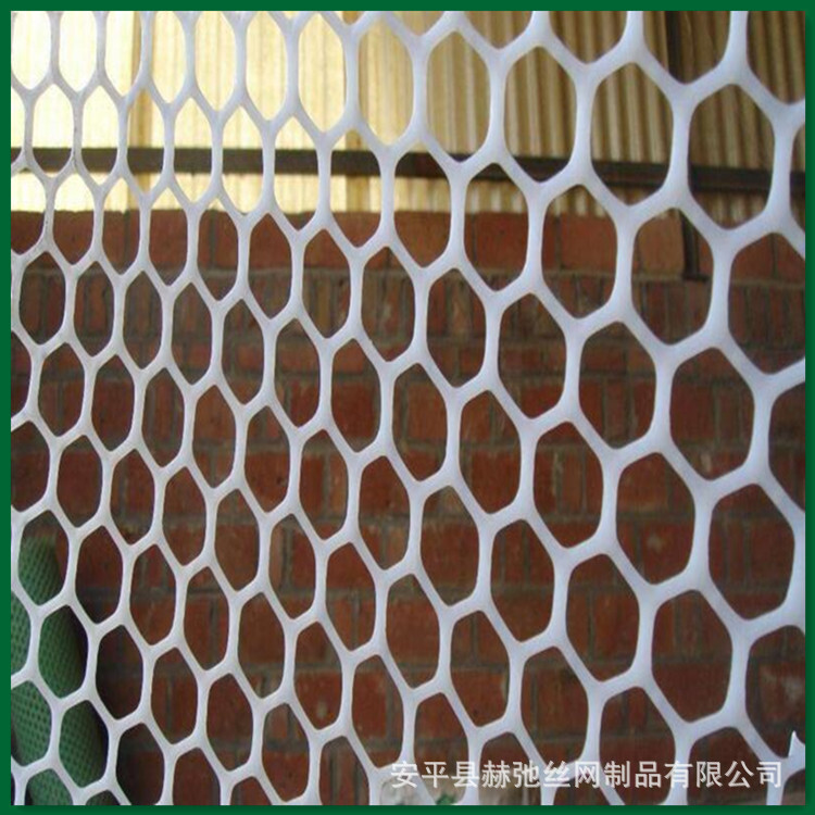 Wholesale of the factory, white plastic net, pedal pedal net for chicken farming, cage pedal plastic net.