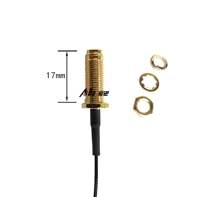 SMA กับ 13m 15 มม. 17 มม. ภายนอกคอร์เทกซ์ RG113G178 โดยมีการเชื่อมต่อความถี่ของเสาอากาศป้องกัน