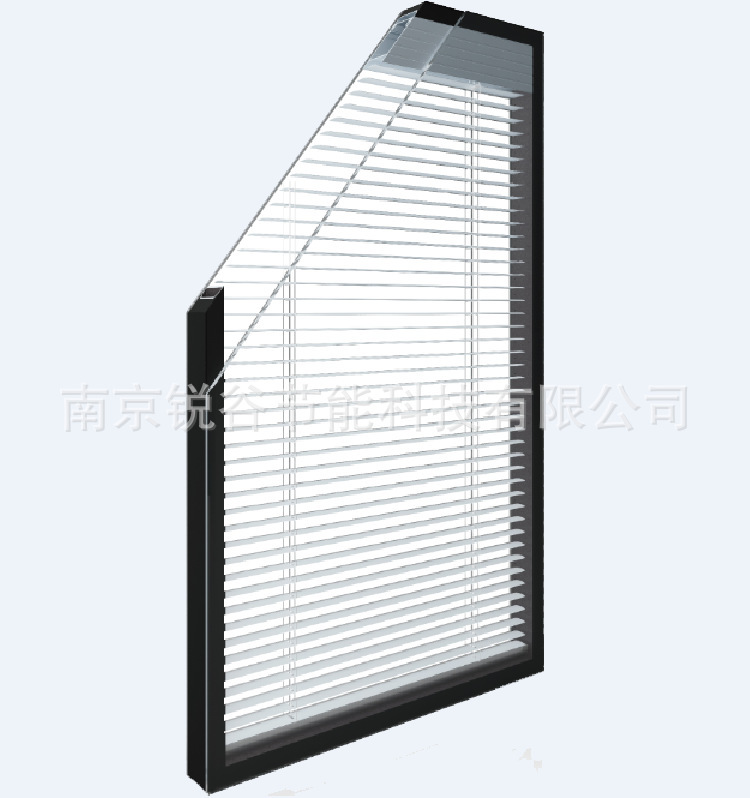 銳谷電動中空百葉玻璃 內置金色百葉 南京廠家直銷 RGDK01001
