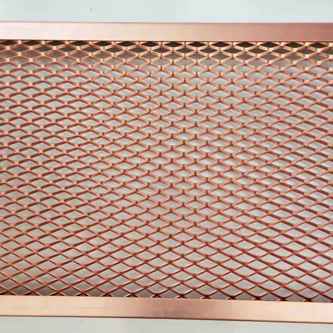 Aluminium perforate network with ceiling ceiling aluminum decorating net with black frame aluminum decorated network