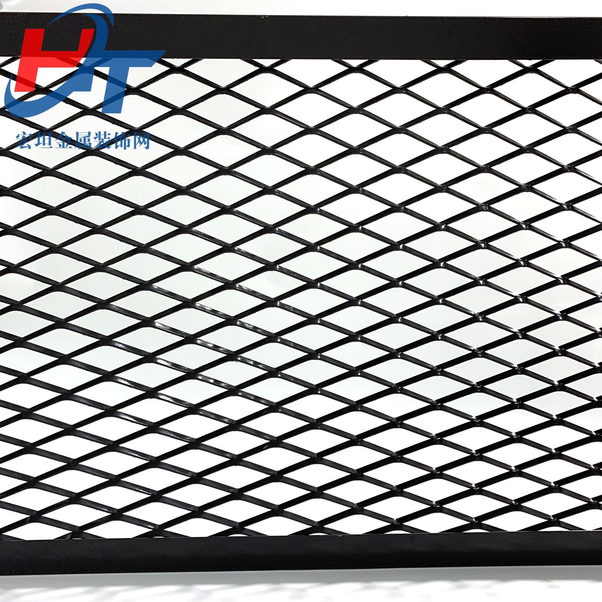 Aluminium perforate network with ceiling ceiling aluminum decorating net with black frame aluminum decorated network