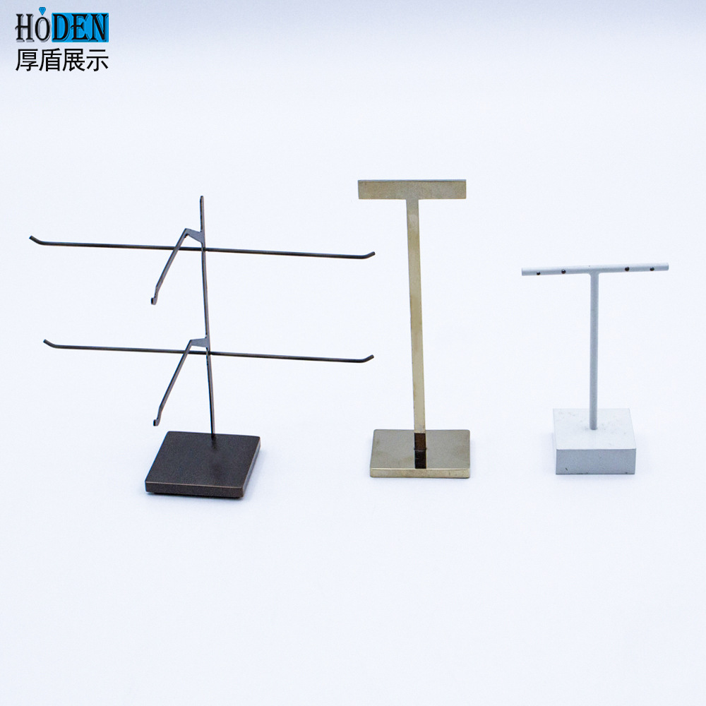 Wholesale custom metal ring earring display racks, brand-name jewel show prop ear nails.