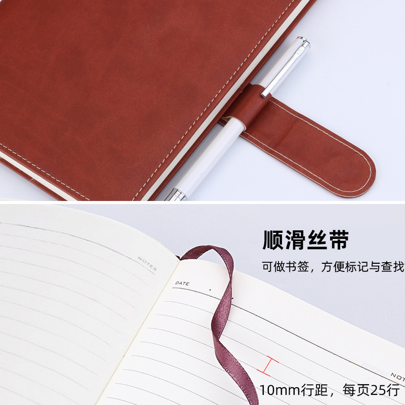 The mega-larger and thicker journals are a 4 notebook business book.