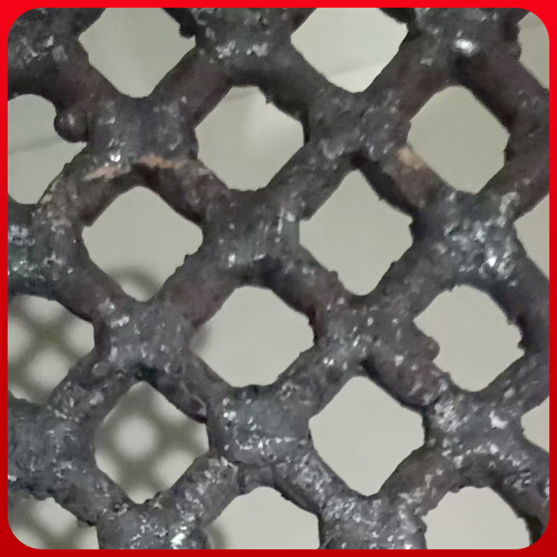 Welded net sifting sites with manganese steel welding nets filtered welding nets with metal filtering equipment