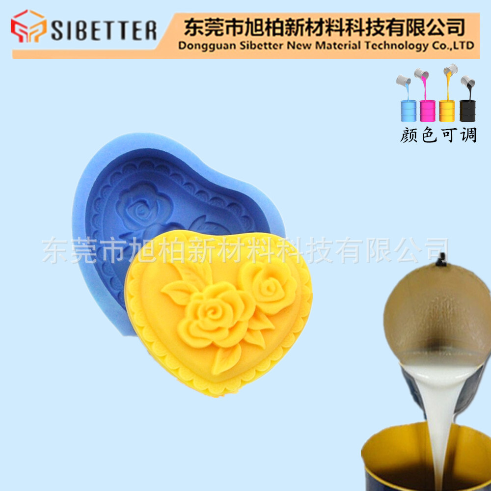 Double 1:1 food-grade silica glue, semi-transparent chamber thermoconsolidated silica glue, safe liquid silica glue.