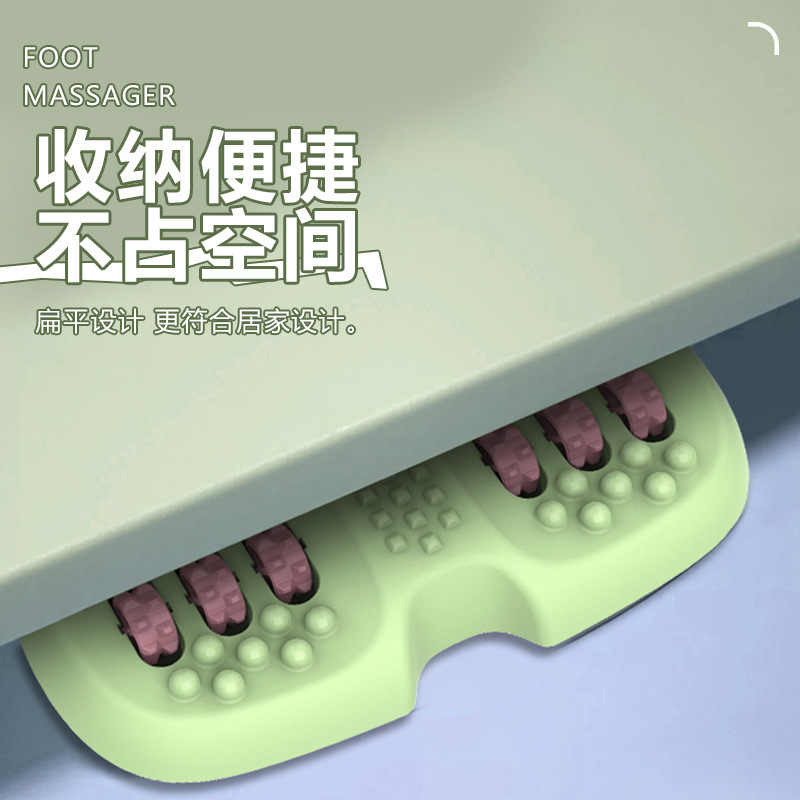 腳底按摩器足底滾輪珠家用刺激疏通穴位腿部經絡揉捏指壓按腳神器