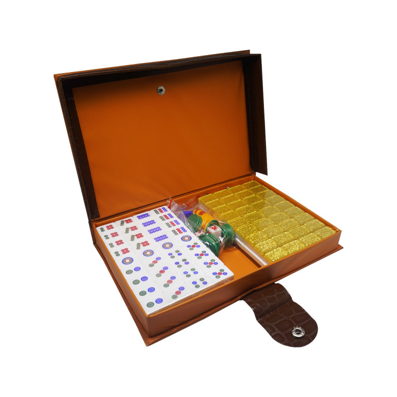 Wholesale of the Guangdong Crystal Ma, travels with the mahjong mahjong with the dice chips.