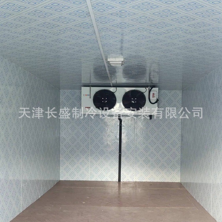 Installation in Tianjin freezer of a cooling store temperature for food and mobile small freezer refrigeration units