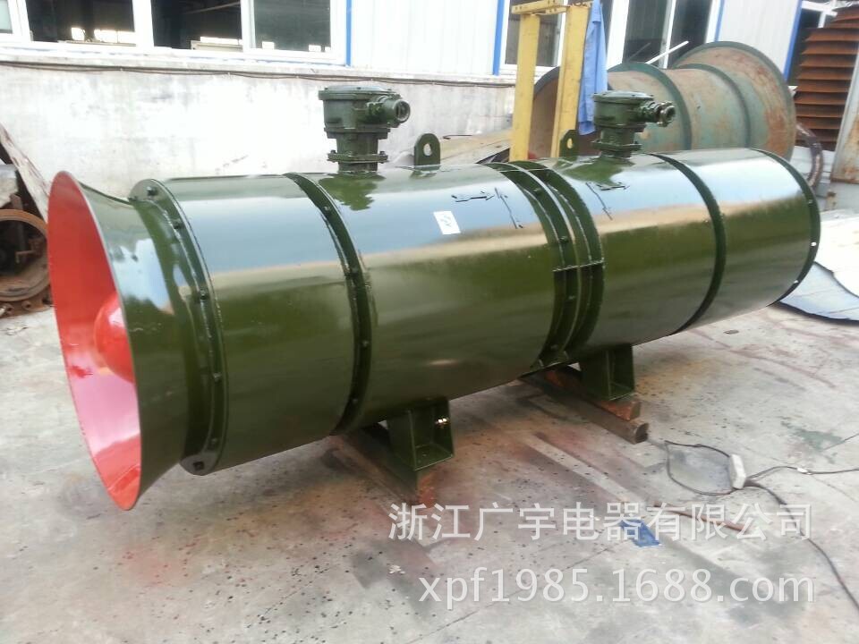 Mine blast-proof to cyclone FBD Local ventilator, Axis Flower