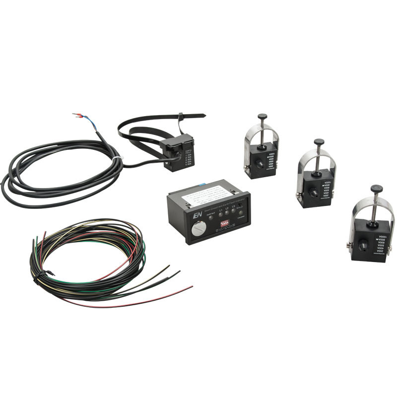 Plant supply panel-type failure indicator, EKL4 C, 6 m fibre-optic, transient.