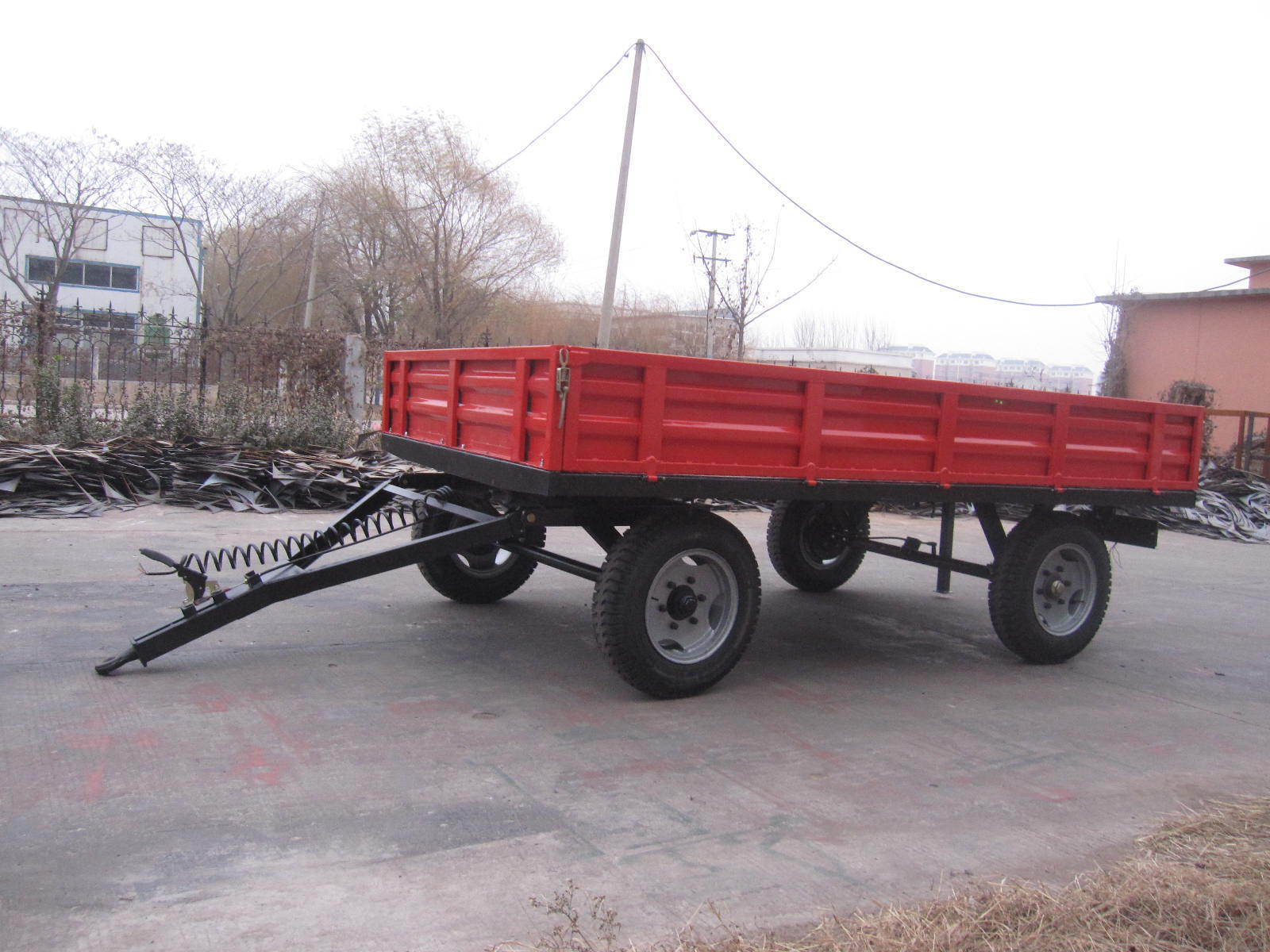 Trailer, four-wheeler farm