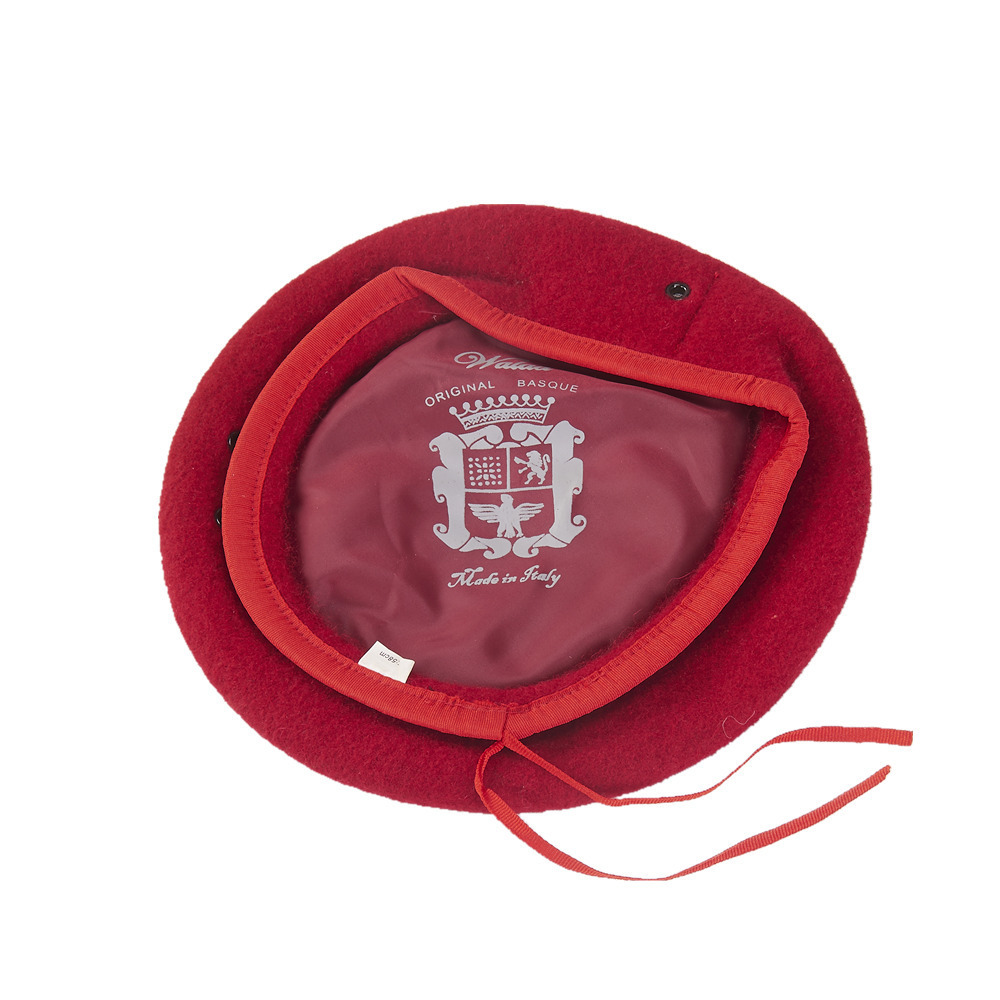 The wool berets student army hat security hat factory is customised.