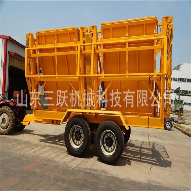 A sugar cane transport trailer, direct sale, full-sized sugar cane trailer, as required.